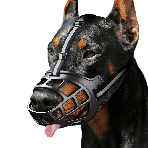 Anti-bite and anti-eating muzzles for large and medium-sized dogs