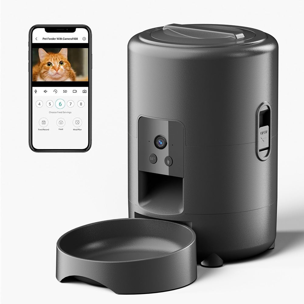 Automatic Pet Feeder with Timer and WiFi Control